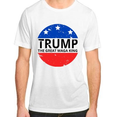 Trump The Great Maga King Logo Adult ChromaSoft Performance T-Shirt