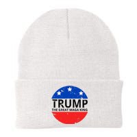 Trump The Great Maga King Logo Knit Cap Winter Beanie