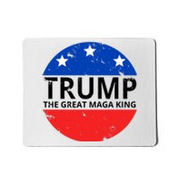 Trump The Great Maga King Logo Mousepad