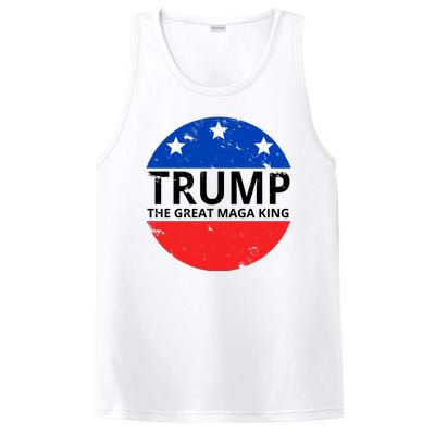 Trump The Great Maga King Logo PosiCharge Competitor Tank