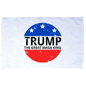 Trump The Great Maga King Logo Microfiber Hand Towel