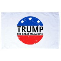 Trump The Great Maga King Logo Microfiber Hand Towel