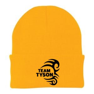 Team Tyson Gear For Lovers Who Like Tyson And His Tattoo Knit Cap Winter Beanie