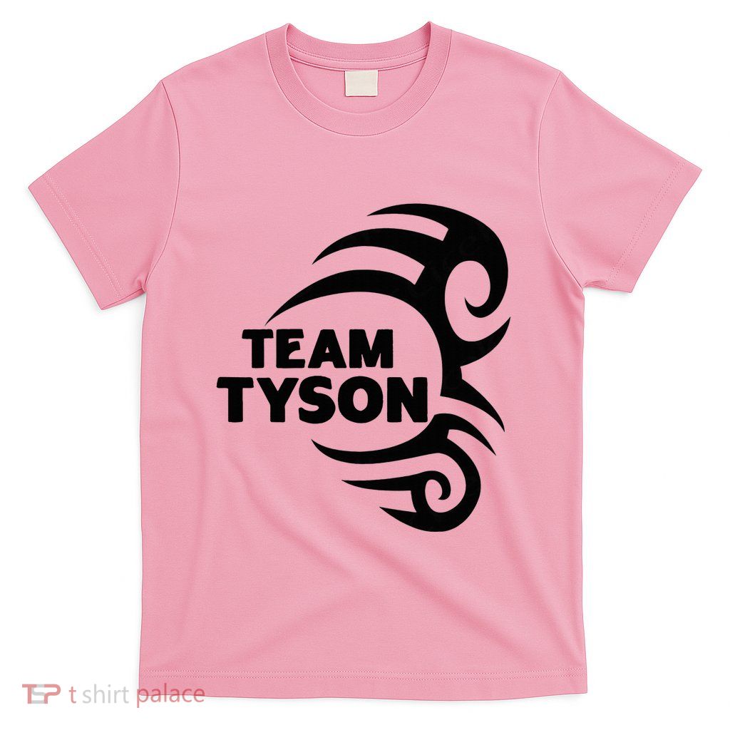 Team Tyson Gear For Lovers Who Like Tyson And His Tattoo T-Shirt
