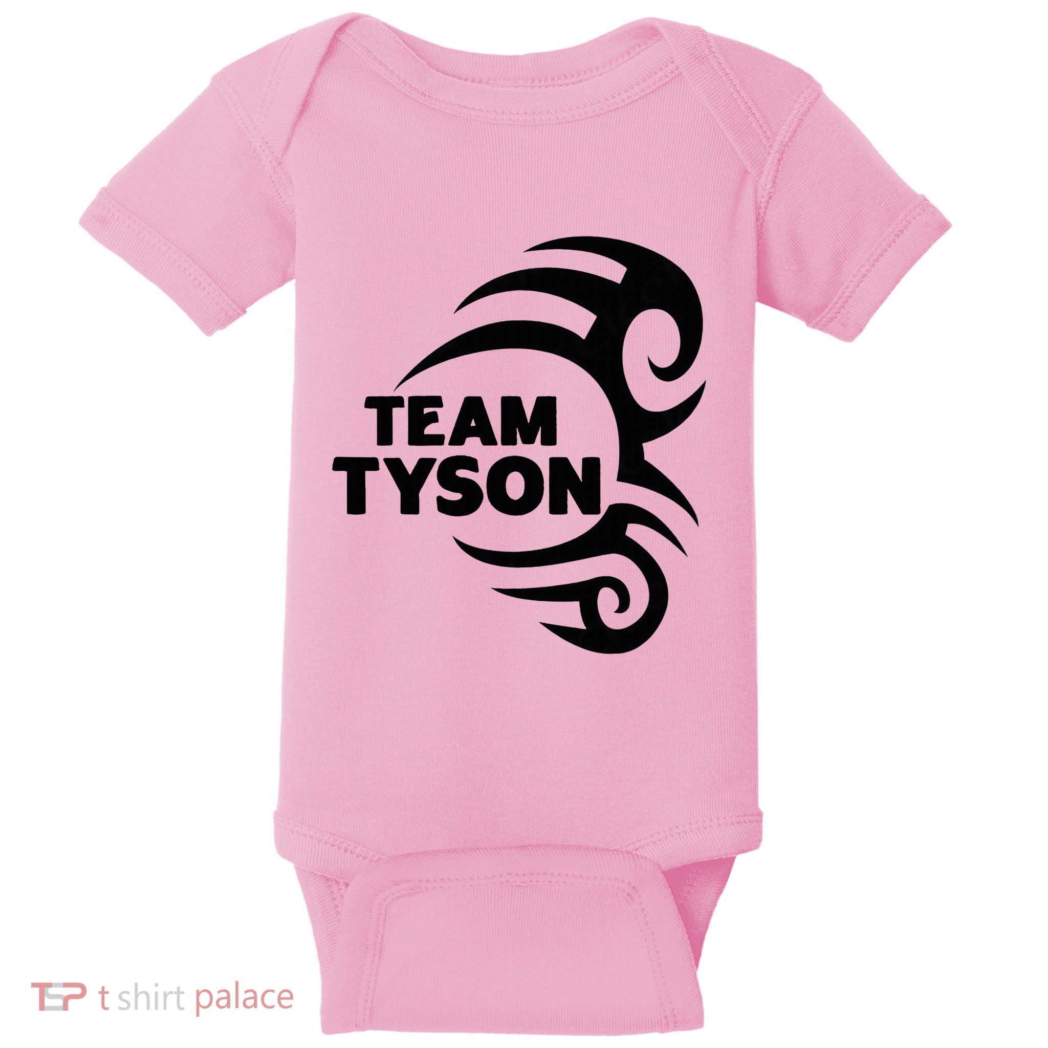Team Tyson Gear For Lovers Who Like Tyson And His Tattoo Baby Bodysuit