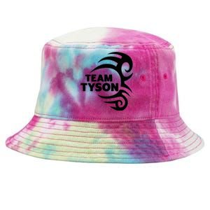 Team Tyson Gear For Lovers Who Like Tyson And His Tattoo Tie-Dyed Bucket Hat