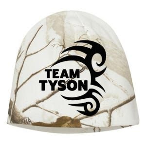 Team Tyson Gear For Lovers Who Like Tyson And His Tattoo Kati - Camo Knit Beanie