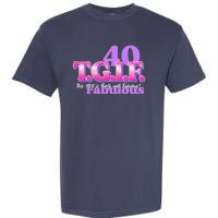 TGIF This Girl Is Forty And Fabulous 40th Birthday Garment-Dyed Heavyweight T-Shirt