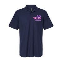 TGIF This Girl Is Forty And Fabulous 40th Birthday Softstyle Adult Sport Polo