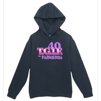 TGIF This Girl Is Forty And Fabulous 40th Birthday Urban Pullover Hoodie