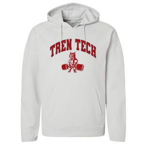 Tren Tech Gym Bodybuilding Performance Fleece Hoodie