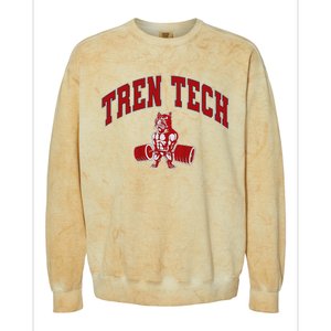 Tren Tech Gym Bodybuilding Colorblast Crewneck Sweatshirt