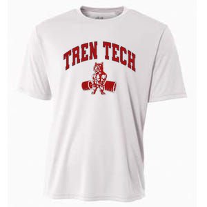 Tren Tech Gym Bodybuilding Cooling Performance Crew T-Shirt