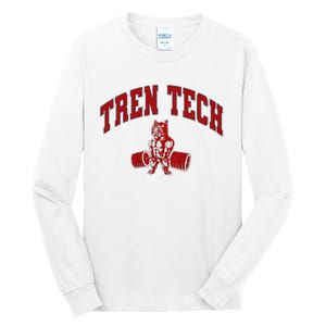 Tren Tech Gym Bodybuilding Tall Long Sleeve T-Shirt