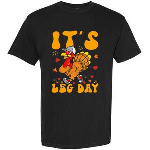 Turkey Trot Gear Costume Thanksgiving Turkey Running Garment-Dyed Heavyweight T-Shirt