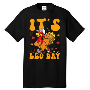 Turkey Trot Gear Costume Thanksgiving Turkey Running Tall T-Shirt