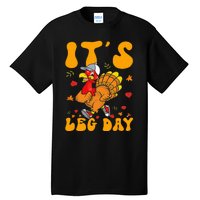 Turkey Trot Gear Costume Thanksgiving Turkey Running Tall T-Shirt