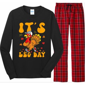 Turkey Trot Gear Costume Thanksgiving Turkey Running Long Sleeve Pajama Set