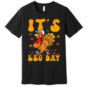 Turkey Trot Gear Costume Thanksgiving Turkey Running Premium T-Shirt