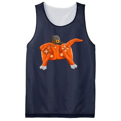 Thanksgiving Turkey Gamer Gaming Controllers Boy Teens Mesh Reversible Basketball Jersey Tank