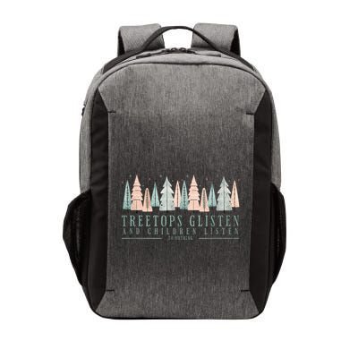 Tree Tops Glisten And Children Listen Vector Backpack