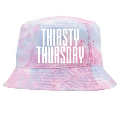 Thirsty Thursday Gift Tie-Dyed Bucket Hat