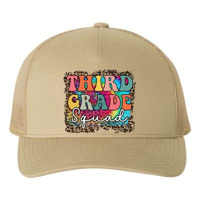 Team Third Grade Squad First Day Of Back To School Teacher Yupoong Adult 5-Panel Trucker Hat