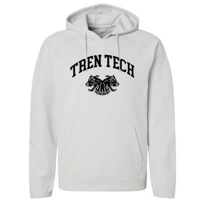 Tren Tech Gym Performance Fleece Hoodie