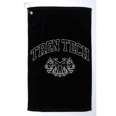 Tren Tech Gym Bodysuit Gift Platinum Collection Golf Towel