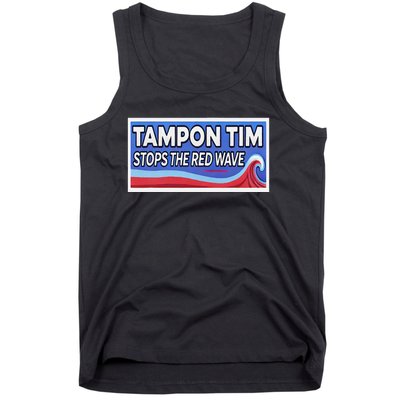 Tampon Tim Governor Tim Walz Funny Political Tank Top