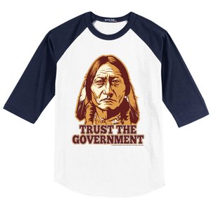 Trust The Government Baseball Sleeve Shirt