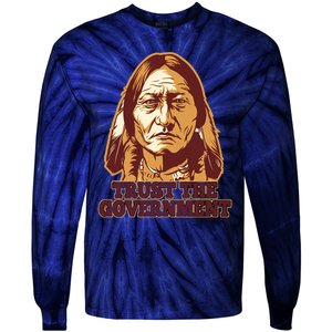 Trust The Government Tie-Dye Long Sleeve Shirt