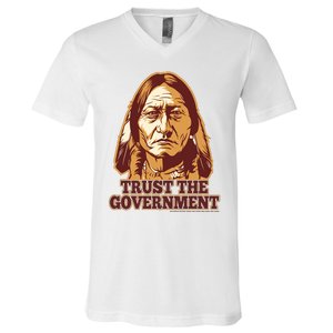 Trust The Government V-Neck T-Shirt