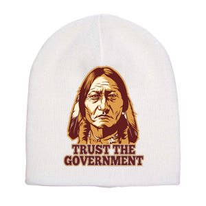 Trust The Government Short Acrylic Beanie