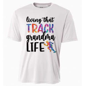 That Track Grandma Life Track And Field Grandma Cooling Performance Crew T-Shirt