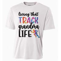 That Track Grandma Life Track And Field Grandma Cooling Performance Crew T-Shirt