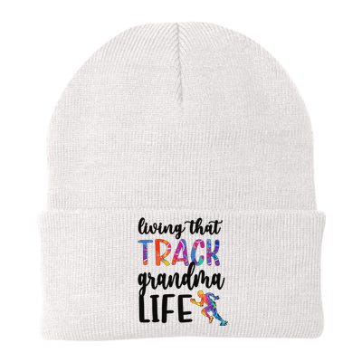 That Track Grandma Life Track And Field Grandma Knit Cap Winter Beanie