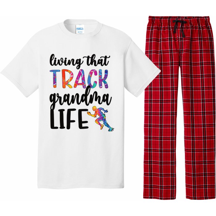 That Track Grandma Life Track And Field Grandma Pajama Set