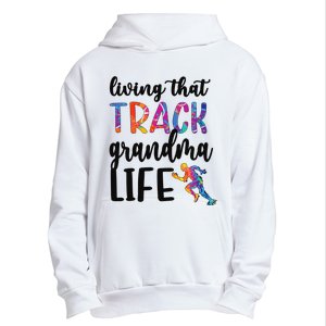 That Track Grandma Life Track And Field Grandma Urban Pullover Hoodie