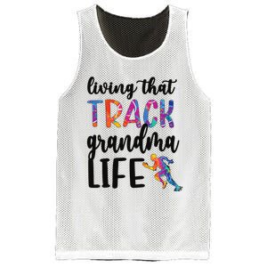 That Track Grandma Life Track And Field Grandma Mesh Reversible Basketball Jersey Tank