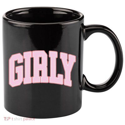 The Toast Girly 11oz C Handle Ceramic Mug