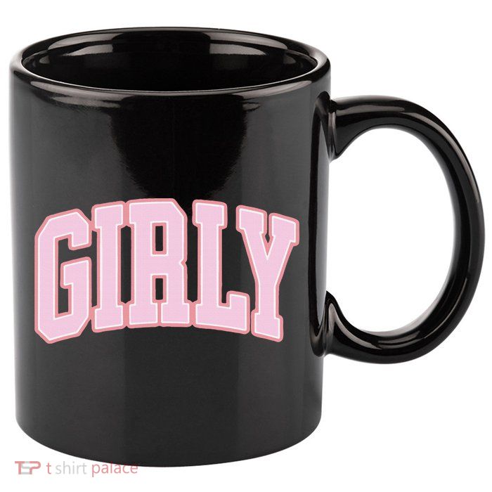 The Toast Girly 11oz C Handle Ceramic Mug