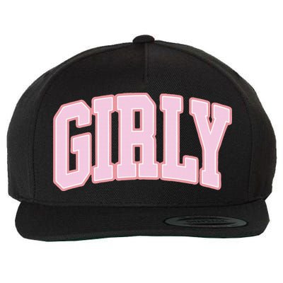 The Toast Girly Wool Snapback Cap
