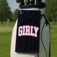 The Toast Girly Golf Towel