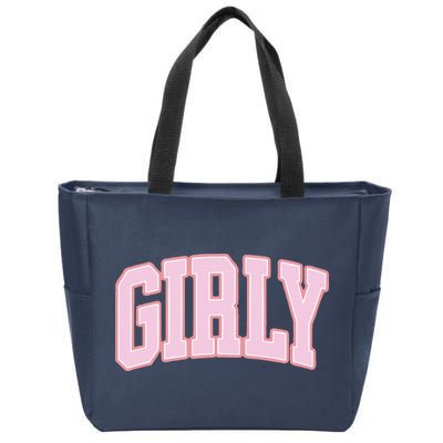 The Toast Girly Zip Tote Bag
