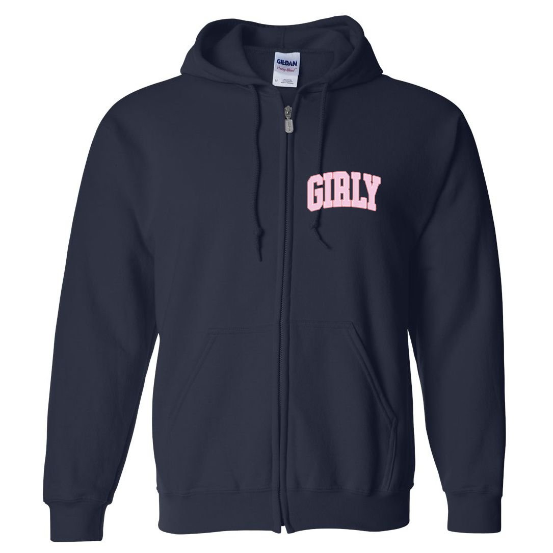 The Toast Girly Full Zip Hoodie