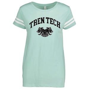 Tren Tech Gym Bodysuit Enza Ladies Jersey Football T-Shirt