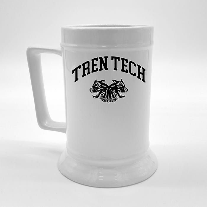 Tren Tech Gym Bodysuit Beer Stein