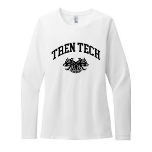 Tren Tech Gym Bodysuit Womens CVC Long Sleeve Shirt