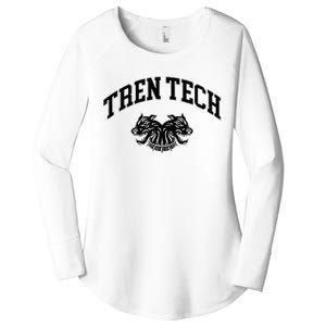 Tren Tech Gym Bodysuit Women's Perfect Tri Tunic Long Sleeve Shirt